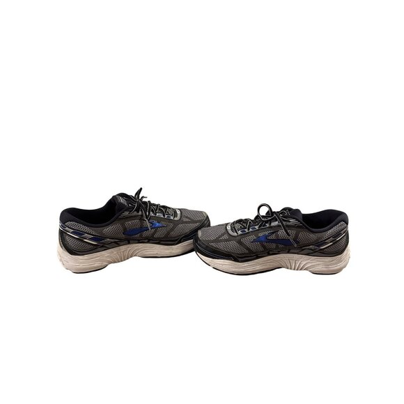 Brooks Dyad 8 Mens Running Shoes Size 12 4E Gray/Black/Blue Durable Cushioning P - Picture 7 of 10